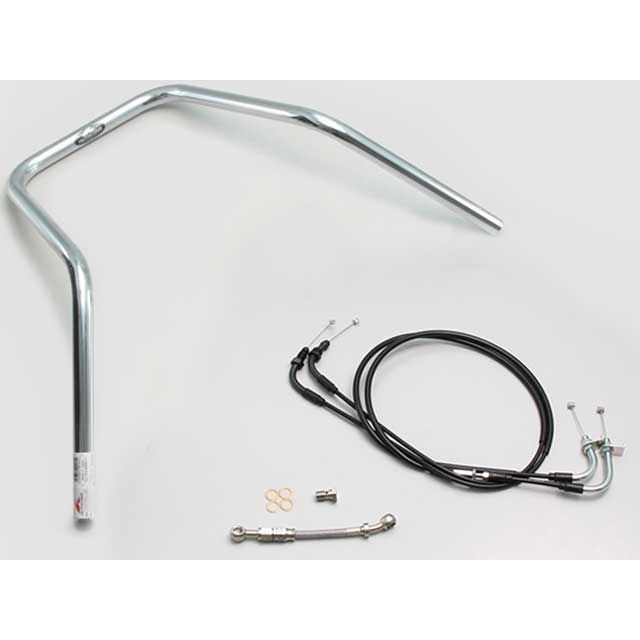 ハリケーン ダックス125 ウルトラナロー ハンドルSET（クロームメッキ） HURRICANE 16,264円