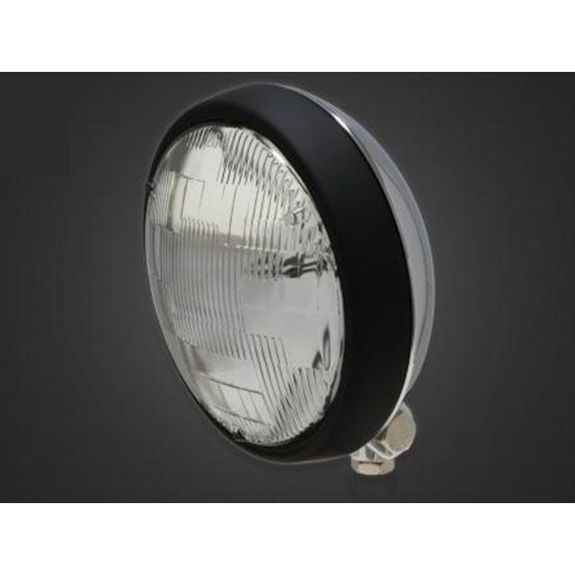ガレージT&F ビラーゴ250/S ビラーゴ250（S） 5.75インチプレートヘッドライト＋ステーSET（タイプA） タイプ マットブラックリム/…