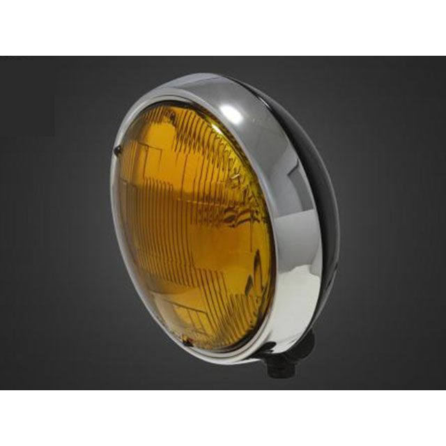 ガレージT&F バルカン400クラシック バルカン400クラシック 5.75インチプレートヘッドライト＋ステーSET（タイプB） タイプ メッキリム…