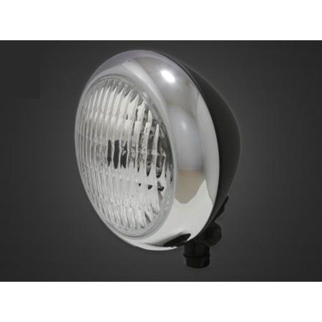 ガレージT&F ビラーゴ250/S ビラーゴ250（S） 4.5インチトラクターヘッドライト＋ステーSET（タイプA） タイプ メッキリム/マットブ…