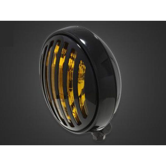 ガレージT&F バルカン400/II バルカン400（II） 5.75インチマスクドヘッドライト＋ステーSET（タイプA） タイプ ブラック・イエロ…