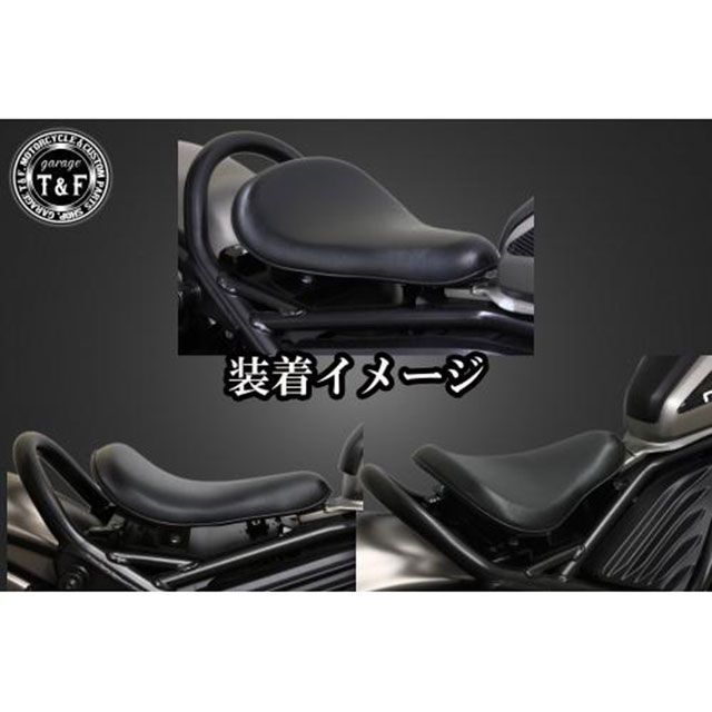 ガレージT&F レブル250S レブル250 レブル250 VSソロシート＆リジットマウント用ステーSET タイプ ダイヤ/ブラック T&F_5