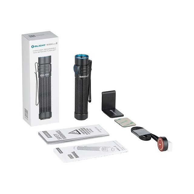 オーライト WARRIOR Mini 3 カラー ブラック OLIGHT キャンプ