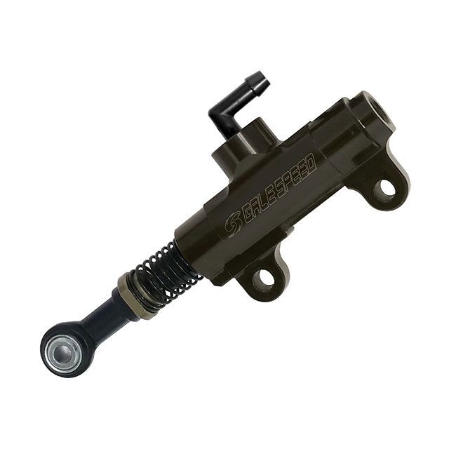 ゲイルスピード 汎用 リアブレーキマスターシリンダーφ12 ハードアルマイト（取付けピッチ40 or 49mm/ロッドエンドM6） GALESPEED