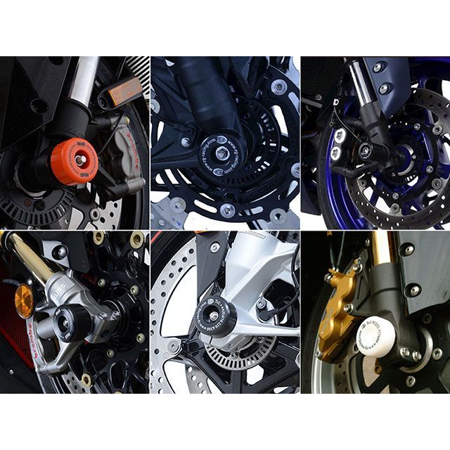 アールアンドジー 1390 Super Duke R/R Evo フロントフォークプロテクター（黒いこと） R&G