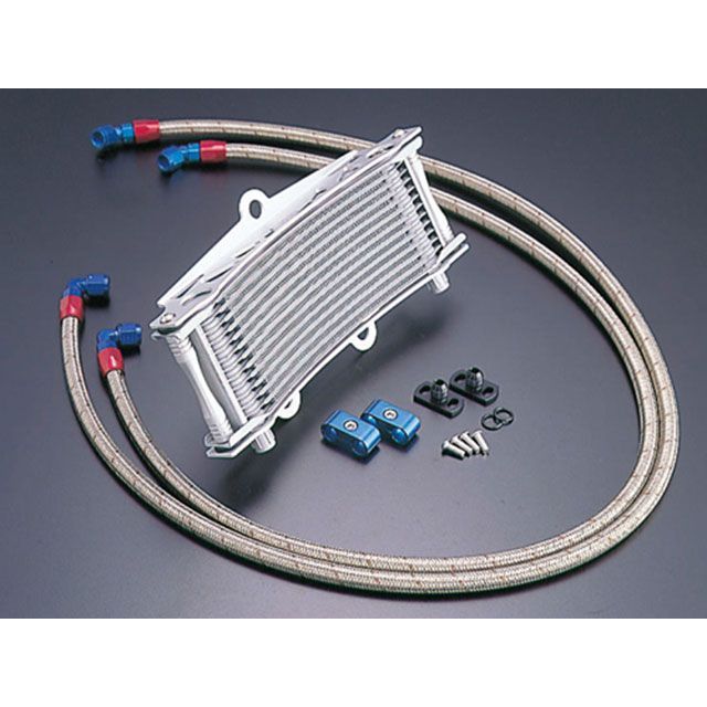 ACTIVE ACTIVE:アクティブ ストレートオイルクーラー用汎用ステーセット カラー：ブラック / サイズ1：9インチ／サイズ2：10段 ACTIVE アクティブ ストレートコア用 汎用ステーセット 4.5インチ7段