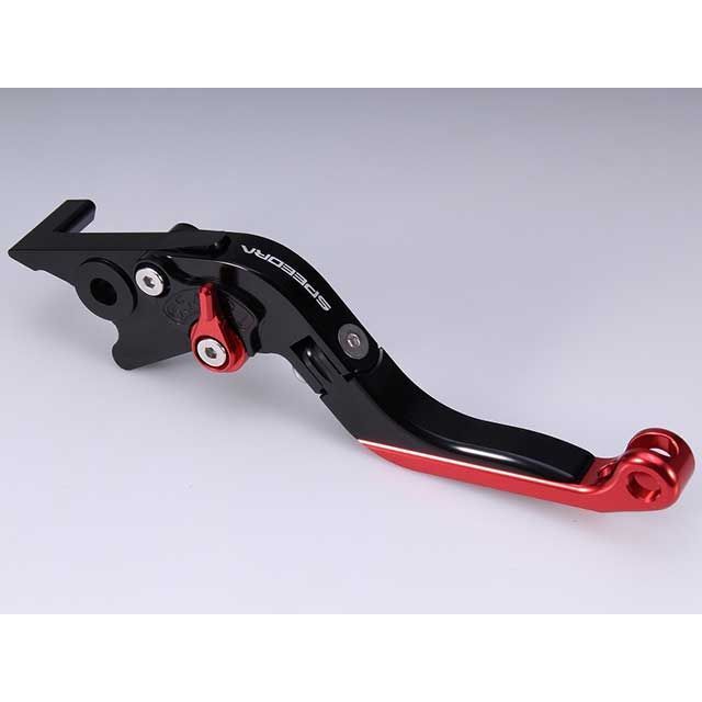 SPEEDRA MT-07 Y-AMT アジャストブレーキレバー 可倒延長式（レバー本体カラー：ブラック） アジャスターカラー シルバー エクステン…