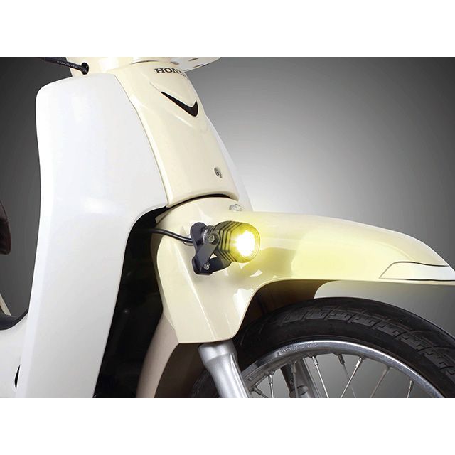 SP武川 スーパーカブ110 スーパーカブ50 LEDフォグランプキット3.0（950/レモンイエロー） SP TAKEGAWA_3