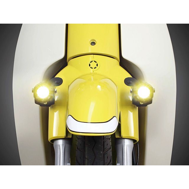 SP武川 スーパーカブ110 スーパーカブ50 LEDフォグランプキット3.0（950/レモンイエロー） SP TAKEGAWA_1
