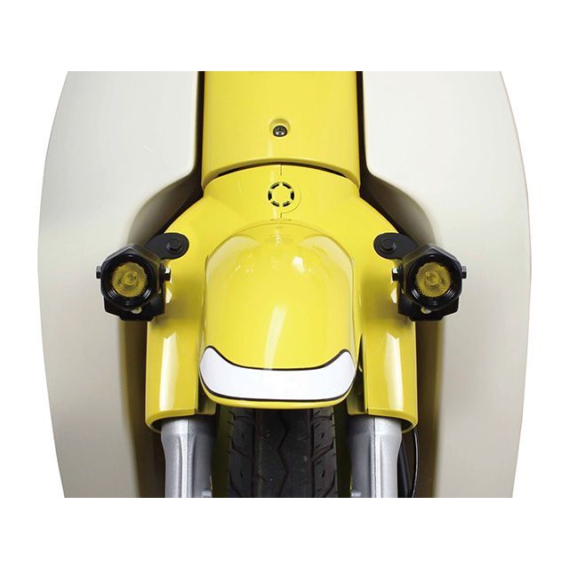 SP武川 スーパーカブ110 スーパーカブ50 LEDフォグランプキット3.0（950/レモンイエロー） SP TAKEGAWA_2