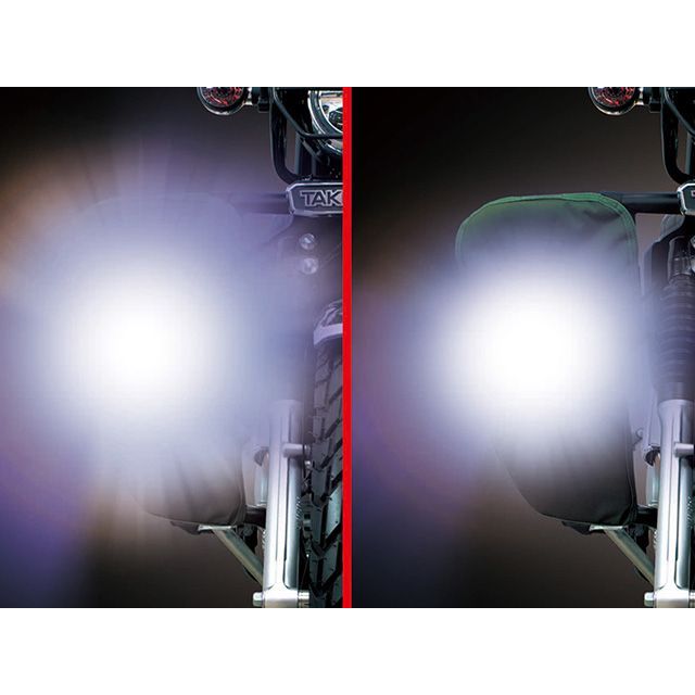 SP武川 クロスカブ110 クロスカブ50 LEDフォグランプキット レッグ用（カットライン/10W/2色） SP TAKEGAWA_4