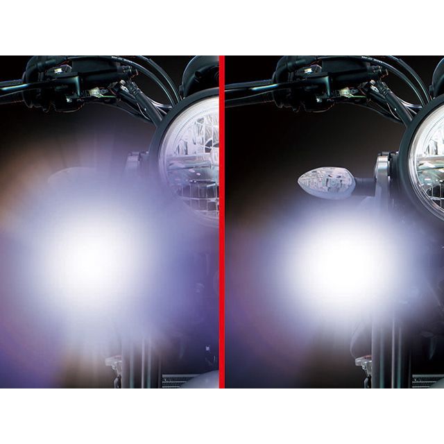 SP武川 XSR125 XSR155 LEDフォグランプキット 2個入（カットライン/10W/2色） SP TAKEGAWA_5