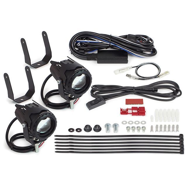SP武川 CL250 レブル250 LEDフォグランプキット 2個入（カットライン/15W/2色） SP TAKEGAWA バイク