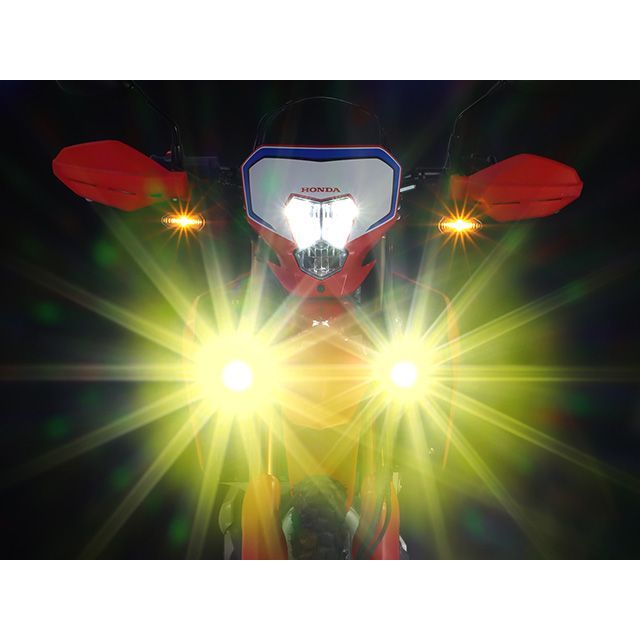 キタコ CRF250L LEDシャトルビームKIT（ライムイエロー） KITACO_5