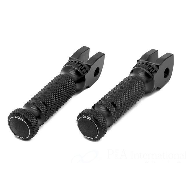 ギルズツーリング スポーツフットペグセット ライダー用（ブラック