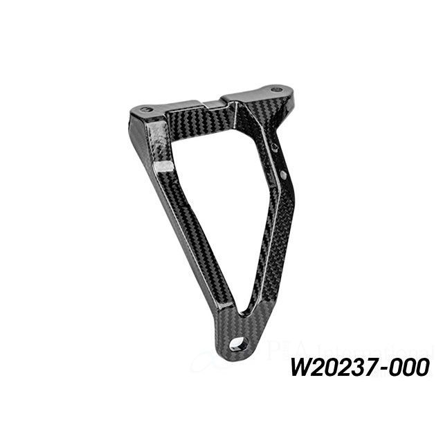 ワンダーリッヒ M1000XR カーボン マフラーブラケット（カーボン） Wunderlich