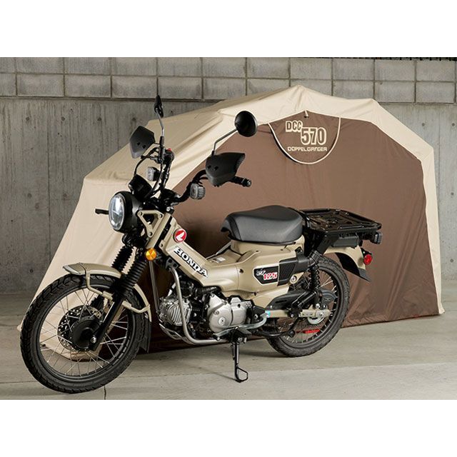 【メーカー直送】ドッペルギャンガー バイクシェルター3（ブラウン） DOPPELGANGER_8