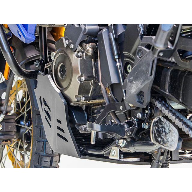 エーエックスピーレーシング V-STROM800DE スキッドプレート（ブラック