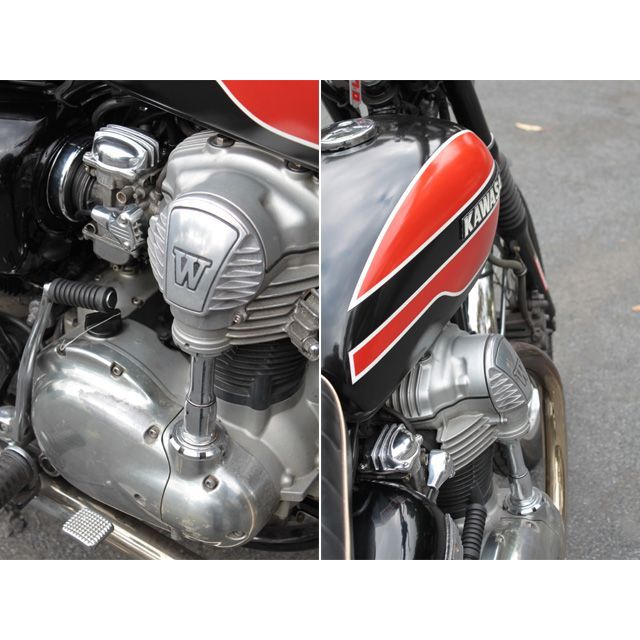 フォーク W650 キャブレタートップカバー for W650 シャープフィン