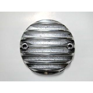 フォーク Sportster（ラバーマウントモデル） B/T 7フィン ポイントカバー 2穴 横穴 カラー ポリッシュ FORK