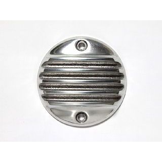 フォーク Sportster（ソリッドマウント） 5フィン ポイントカバー 2穴 縦穴 カラー ポリッシュ FORK