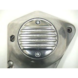 フォーク Sportster（ソリッドマウント） 5フィン ポイントカバー 2穴 縦穴 カラー ポリッシュ FORK_2
