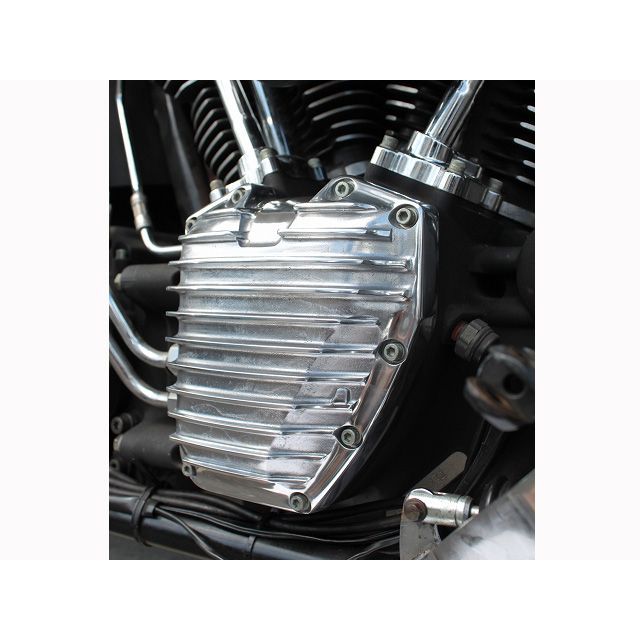 フォーク B/T Twin Cam フィンドカムカバー for ツインカムビッグツイン カラー ライトポリッシュ FORK