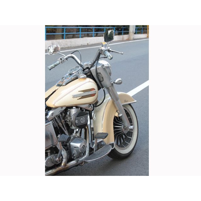 フォーク Harley-Davidson スリップオンカバー for SU エアクリーナー SU with フィン フラット カラー ブラック FO…_1
