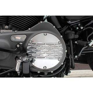 フォーク Sportster ダービーカバー 6穴 ダイア スポーツスター（04〜） カラー ポリッシュ FORK