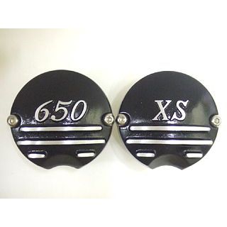 フォーク XS650 ポイントカバー 3フィン XS ブラック ＆ 650 ブラック コンビネーション FORK バイクの通販は 21,465円