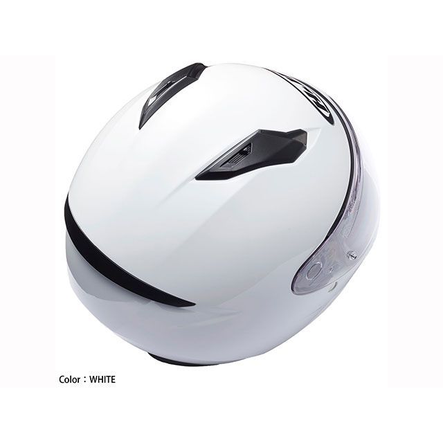 エイチジェイシー C10 ソリッド（ホワイト） サイズ L HJC バイク