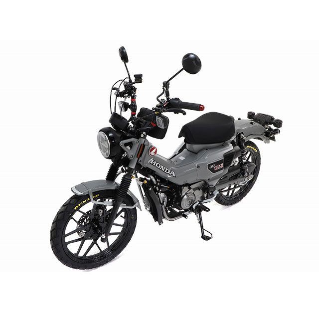 ゲイルスピード CT125 ハンターカブ TYPE-X フロント（185-17）ソリッドホワイト Gコート仕様 GALESPEED_3