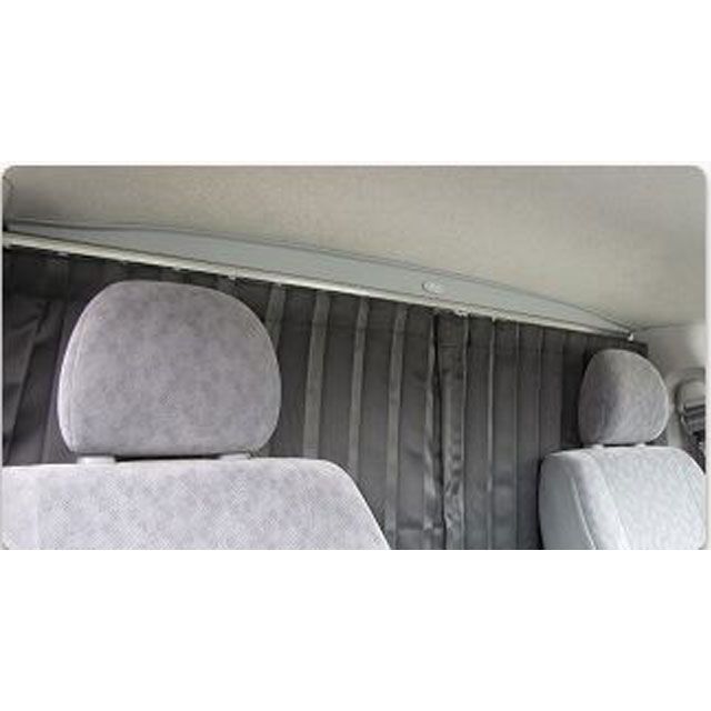 KAZZ-CREATION 8906BE パーテーションカーテンフルキット ベージュ ハイエース 200系 ナロー 2〜8型（マウントカラーグレー）…