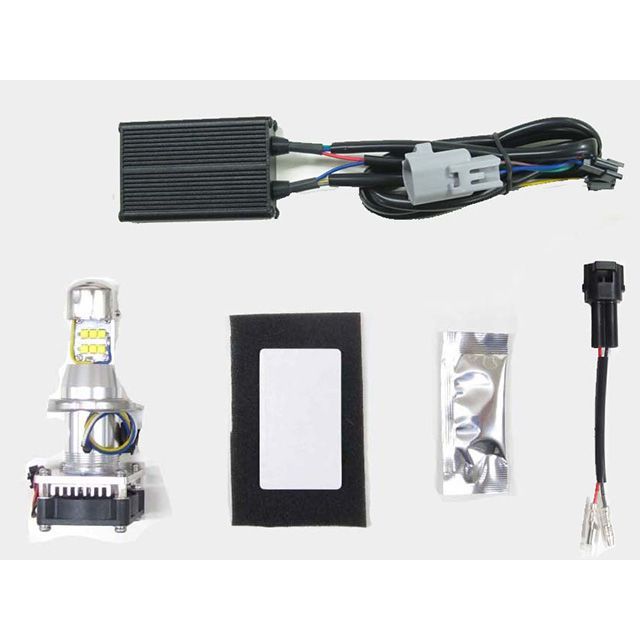プロテック メグロS1 W230 64026-02 LHL-K06 H4LEDヘッドライトバルブkit（ライトレス）3000k PROTEC
