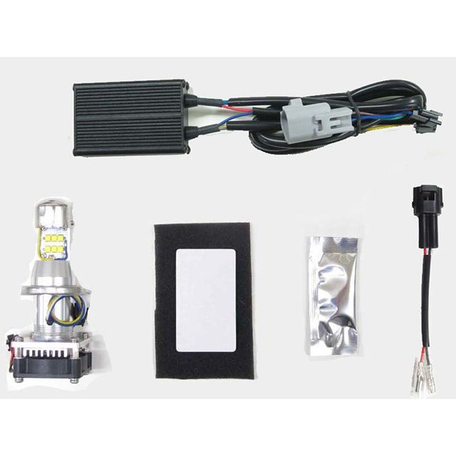 プロテック エリミネーター400 64027-01 LHL-K07 H4LEDヘッドライトバルブkit（ライトレス）6000k PROTEC