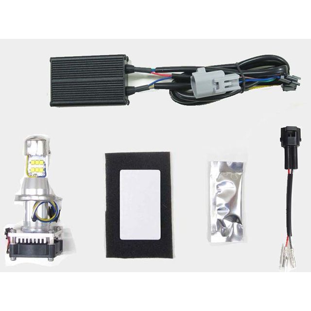 プロテック エリミネーター400 64027-02 LHL-K08 H4LEDヘッドライトバルブkit（ライトレス）3000k PROTEC