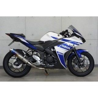 トリックスター YZF-R25/YZF-R3 レーシング フルエキゾースト（焼きチタン） TRICKSTAR バイク