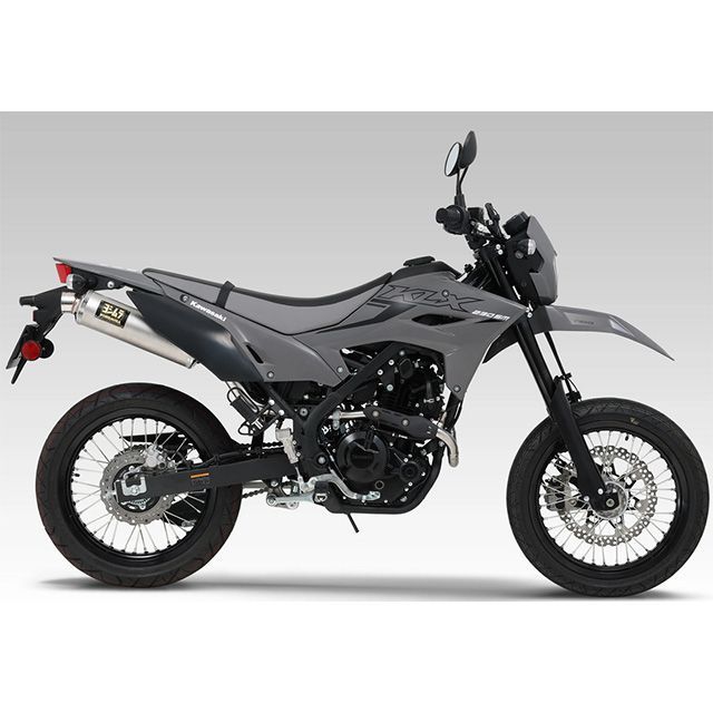 ヨシムラ KLX230/S/SHERPA/SM 機械曲 GP-M105 サイクロン SS（ステンレスカバー） YOSHIMURA_3