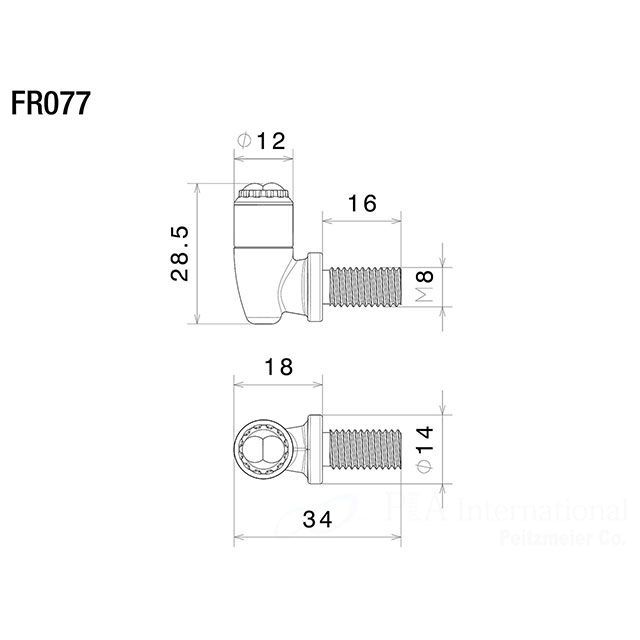 リゾマ 汎用 Light Unit S with technopolymer holder FR075BM＋FR440B