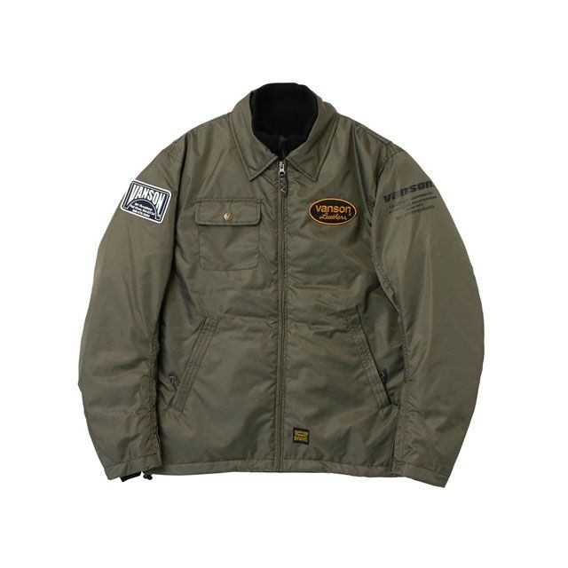 バンソン 2025-2026秋冬モデル TVS2509W COACH JACKET（カーキ） サイズ M VANSON