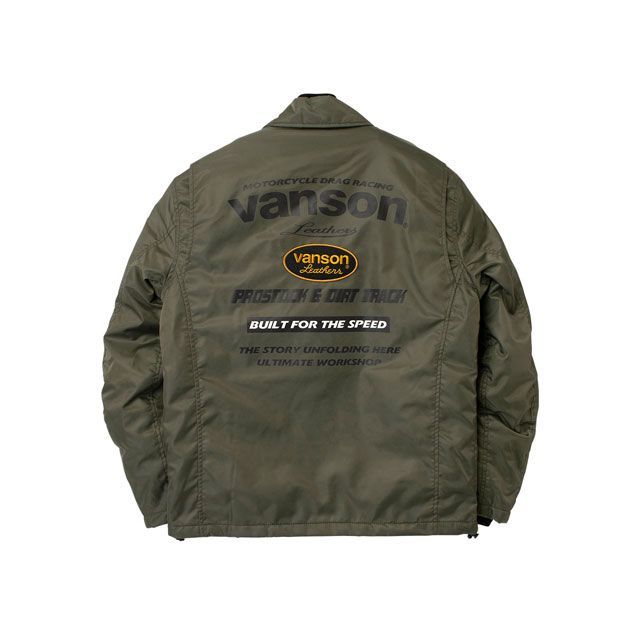 バンソン 2025-2026秋冬モデル TVS2509W COACH JACKET（カーキ