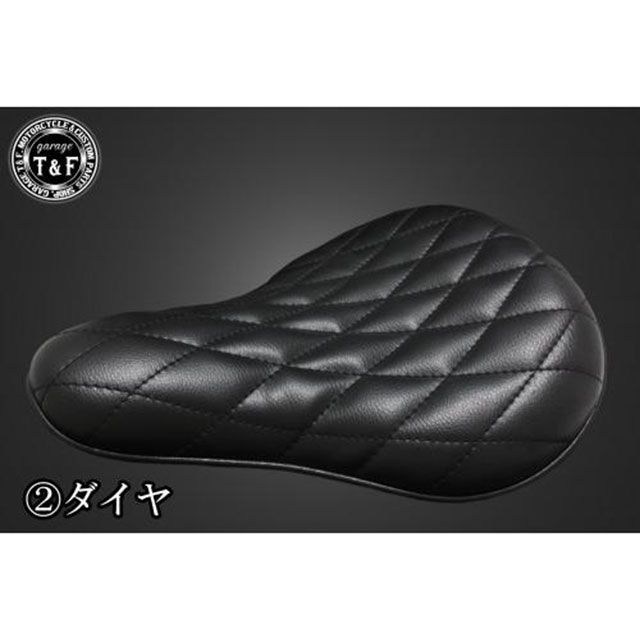 ガレージT&F マグナ250/マグナ250S マグナ250 VSソロシート&リジットマウント用ステーSET タイプ ダイヤ・ブラック T&F