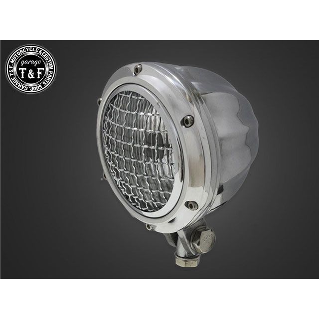 ガレージT&F マグナ250/S マグナ250（S）4.5インチグリルシトラスヘッドライト+ステーSET（タイプA） タイプ ポリッシュ・クリアーレ… ヘッドライト・ウインカー・テールランプ