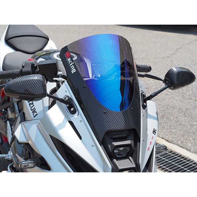 マジカルレーシング GSX-8R カーボントリムスクリーン 材質 綾織りカーボン・クリア Magical Racing バイク