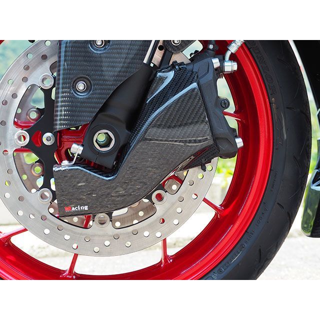 マジカルレーシング GSX-8R キャリパークーリングダクト 材質 綾織りカーボン製 Magical Racing