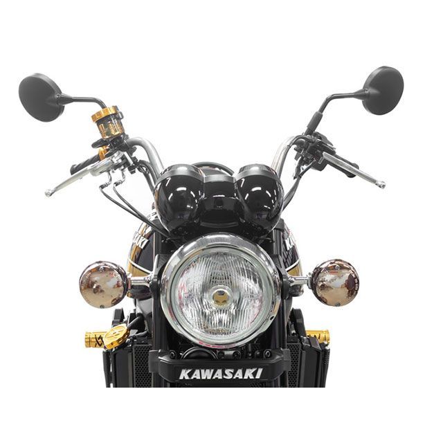 ARCHI ハンドルバーz900rs アーキ Z900RS ハンドルバーのみ ARCHI-YBシボリ（マットブラック