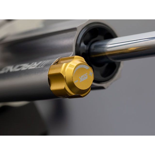 YSS 汎用 STEERING DAMER A-CLAMP 90mm EG188-R（プラチナム） YSS