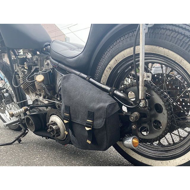 カスタム Canvas Rigid Bag（黒いこと） Custom