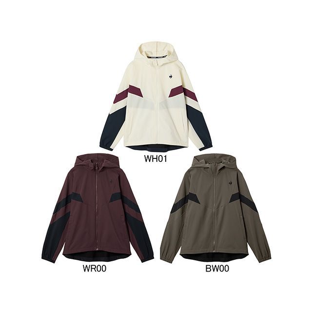 ルコック ヒートナビクロスジャケット（ワインレッド） サイズ S le coq sportif_2