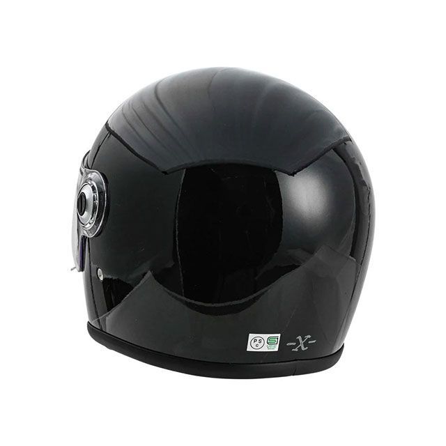 ライズ X HELMET バイク用フルフェイスヘルメット（グロスブラック/ブラックエディション） サイズ L RIDEZ_3